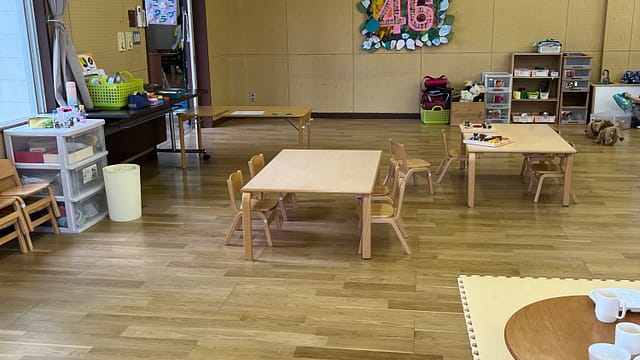 聖学院みどり幼稚園のホール